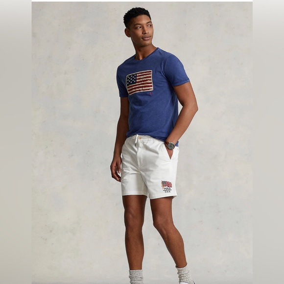 Polo Ralph Lauren Other - NWT Polo Ralph Lauren 6-Inch Polo Prepster Flag Chino Shorts Size XL
